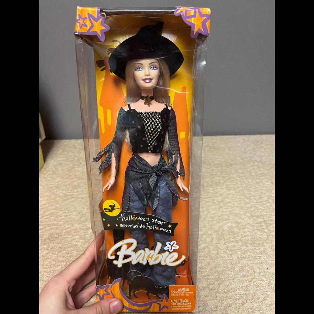 Mattel Barbie Halloween Star 2005 Witch Costume #G5320 Barbie Doll‎ New